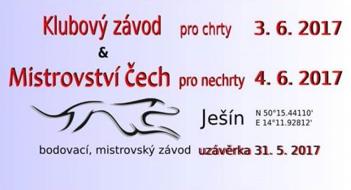 Mistrovství Čech v Ješíně - katalog