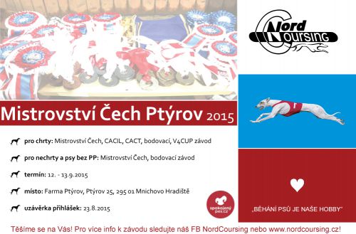 Mistrovství Čech 2015 Ptýrov  CACIL, CACT, bodovací závod součástí V4 Cup